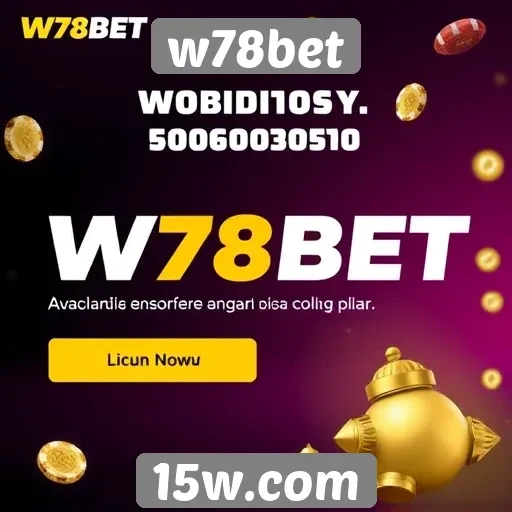 Promoções e bônus disponíveis no w78bet